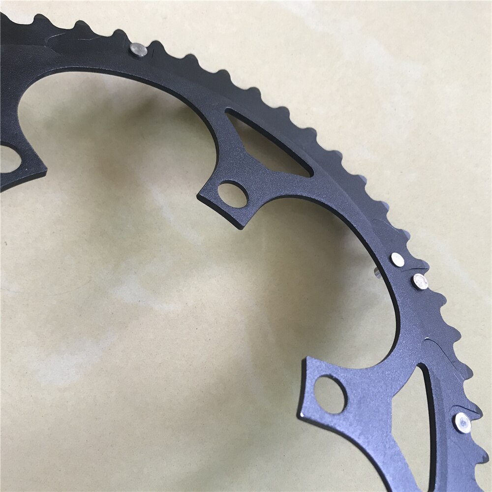 Road Fiets Kettingblad Dubbele Snelheid 110 Bcd 53T 39T Keten Wiel Vouwfiets Kettingwiel Aluminium Cnc 3/32 "Tand Dikte