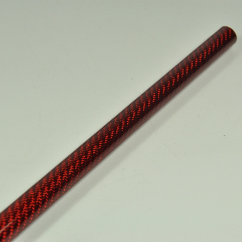 2pcs 3K Color Carbon Fiber Tube 500mm Length 10x8 mm 14x12mm 18x16mm 20x18mm 22x20mm 23mmx21mm 3 Colors To Pick