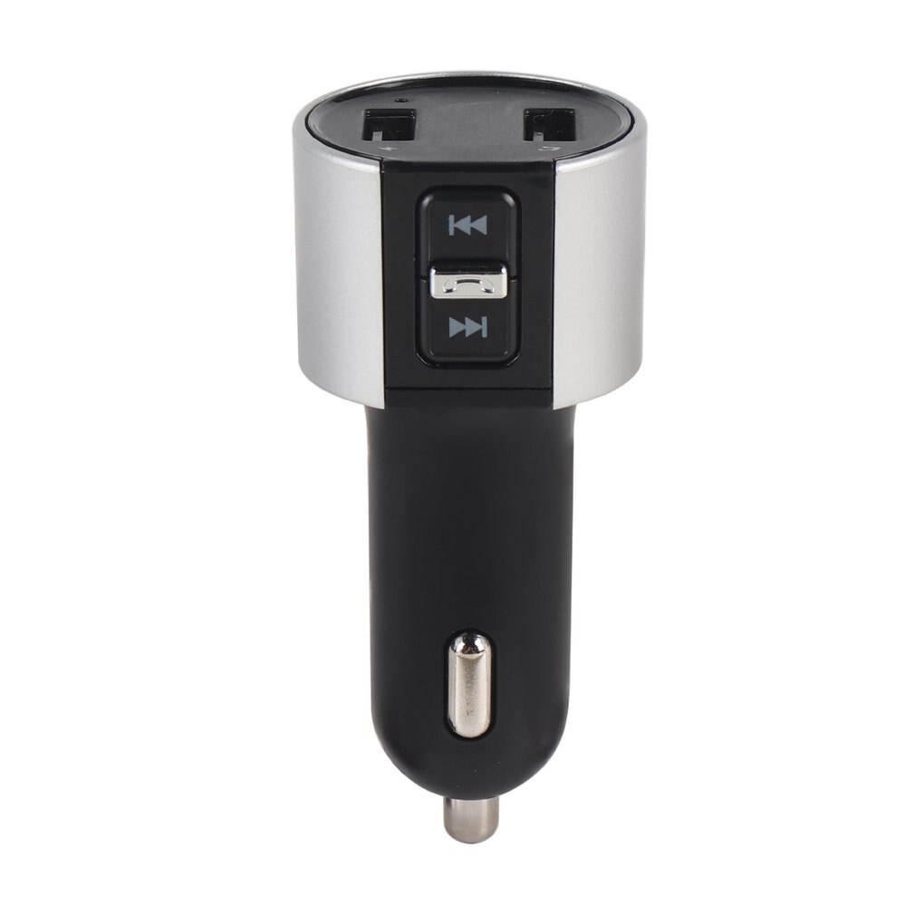 Multifunctional Car MP3 Player Bluetooth FM Transmitter Wireless Radio Adapter Dual USB Port Charger Cigarette Lighter Socket