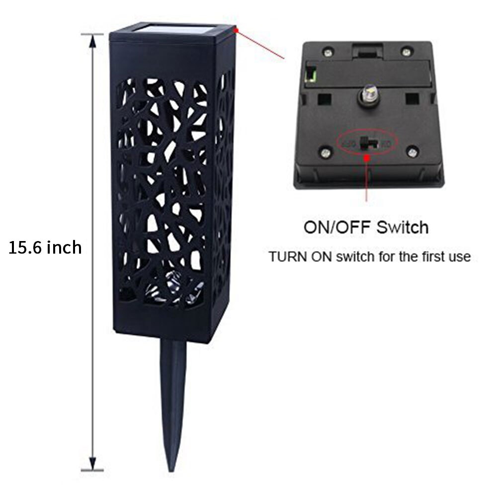 4/8Stck LED Solar- Licht Rasen Lampe Platten Edelstahl Sensor Sonnenlicht Wasserdichte Begraben Licht Garten Weg Lampe dekoration