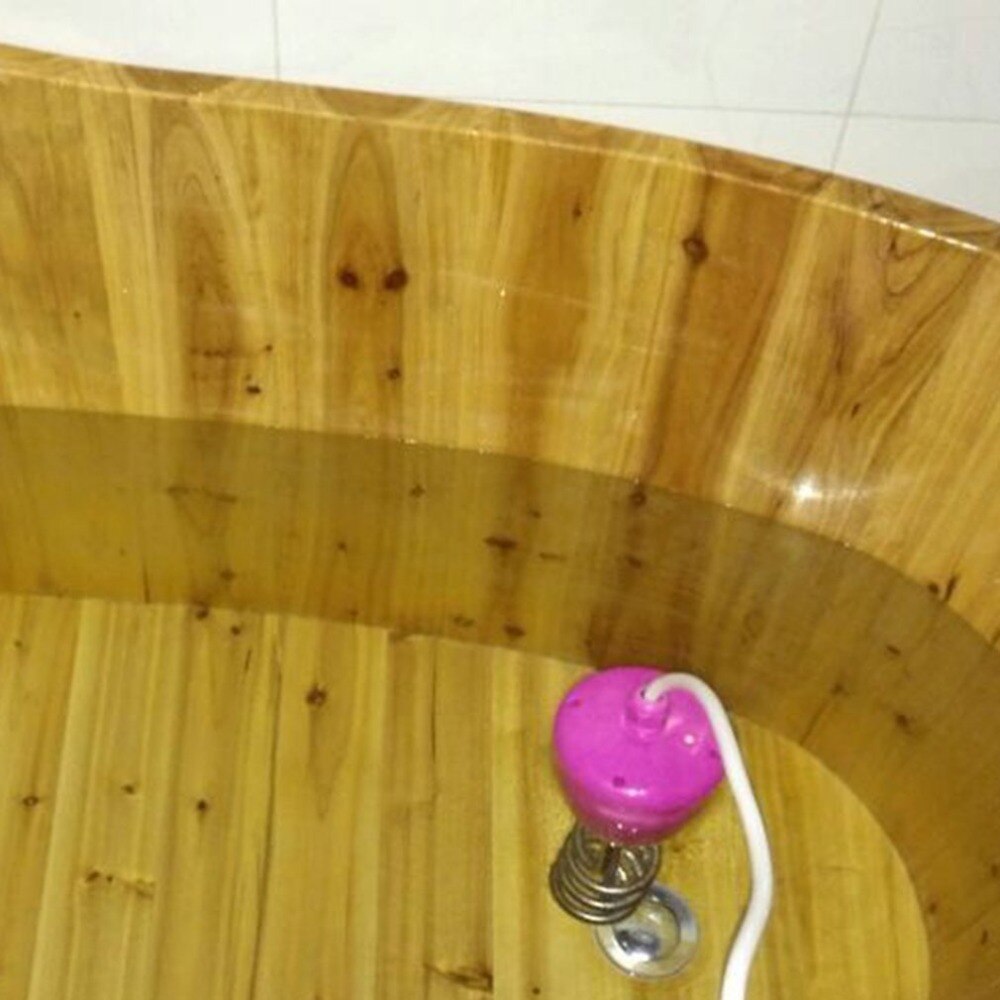 UK Plug 2500W Water Heater Element Boiler Bathtub Portable Suspension Electric Immersion for Inflatable Tub Household Hotel