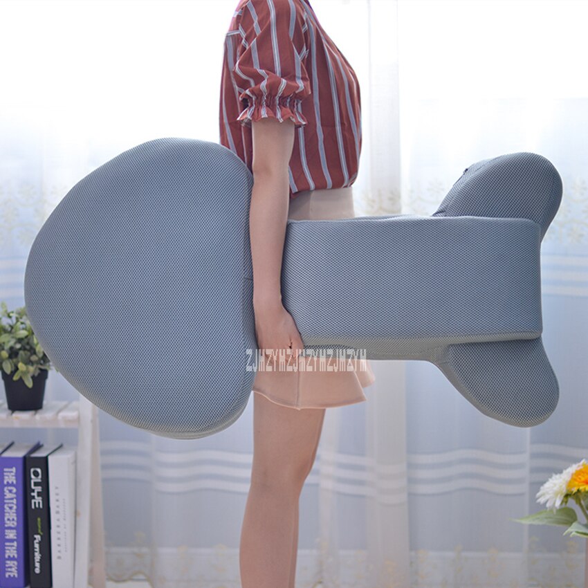 Petit canapé paresseux maille unique Chaise pliable 6-Gear ajustement chambre Chaise longue salon Tatami canapé balcon