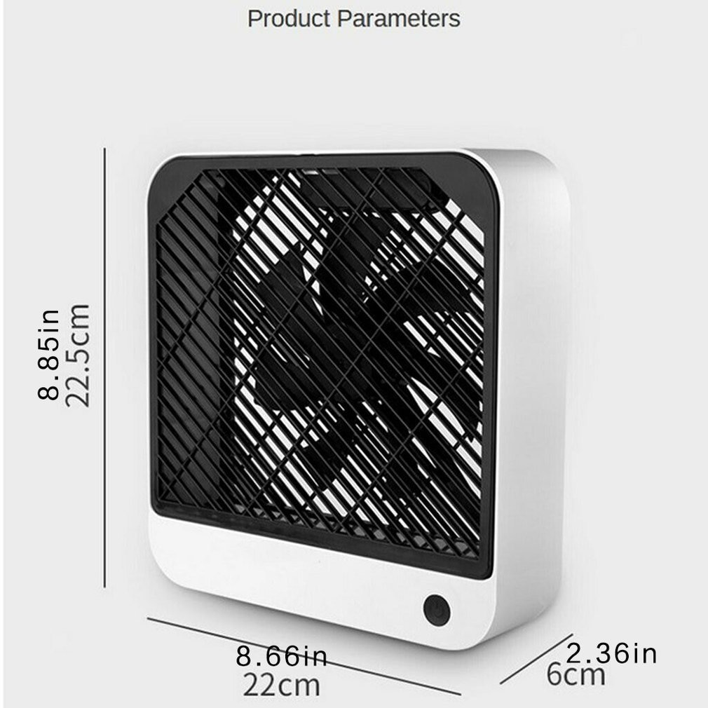 Desktop Square Fan Electric Fan Folding Telescopic Floor Fan Desktop Fan Desktop Air Conditioner Cooler