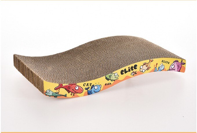 Kat Kitten Scratcher Krassen Bed Pad Board Speelgoed Mat Voor Pet Katten Game Slijpen Nagels Duurzaam Gegolfd Papier Protector: B2