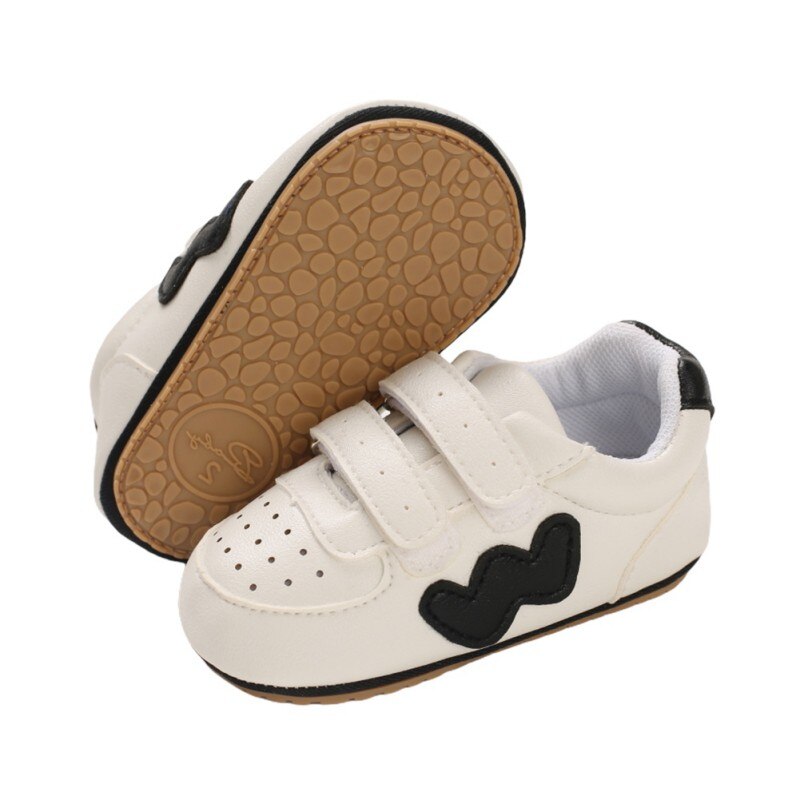 Baby Walking Shoes Solid Color Convenient Non-slip Soft Sole Baby Shoes Baby Bed Shoes: B / 7-12 Months