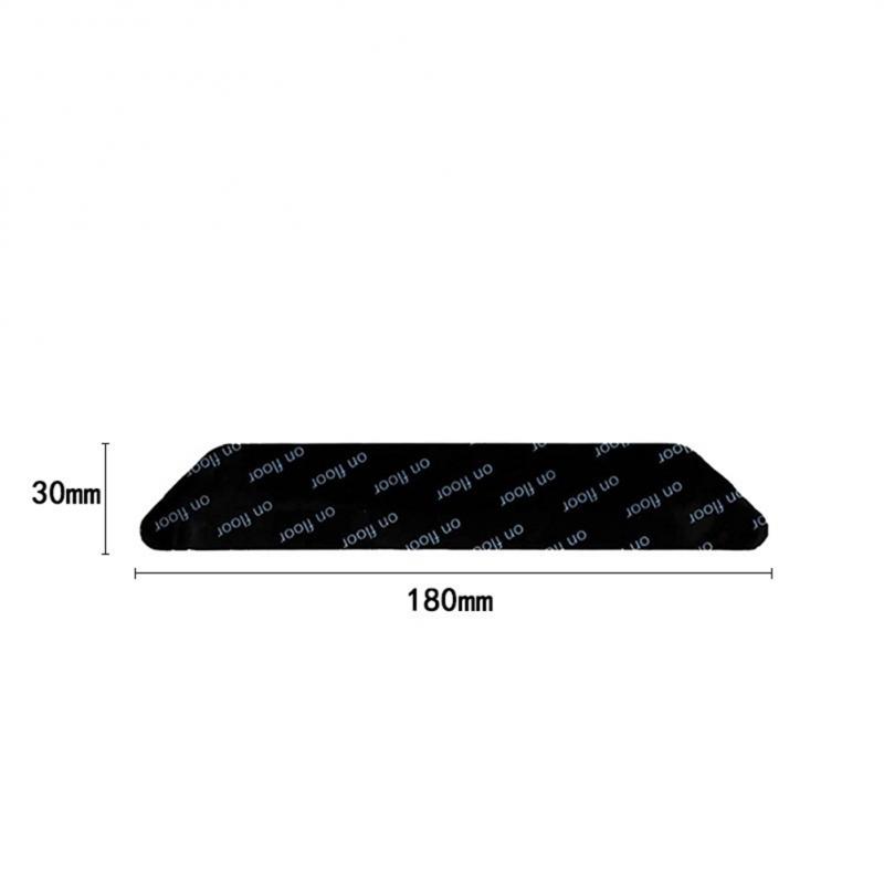 8 stücke Teppich Nicht-slip Aufkleber Selbst-Kleber Anti Skid Grip Band Teppich Boden Matte Feste Aufkleber Teppich Aufkleber rechtwinklig L-form: Rot