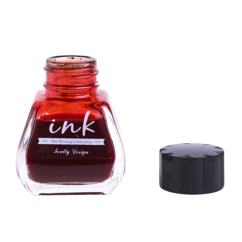 1 Bottle Pure Colorful 30ml Fountain Pen Ink Non-carbon Refilling Inks Stationery School Office Supplies: 7