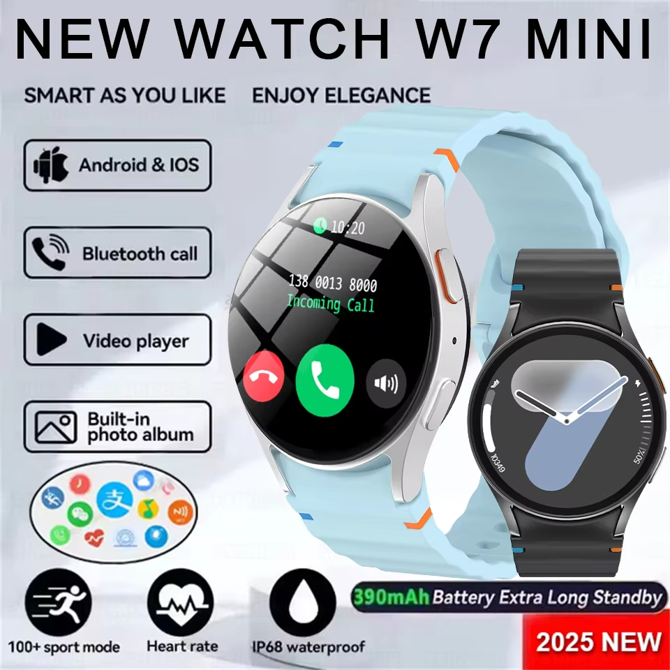 Novo relógio 7 bifosensor de tela ultrapequena para atingir monitoramento de saúde preciso smartwatch gps de dupla frequência para ios androide