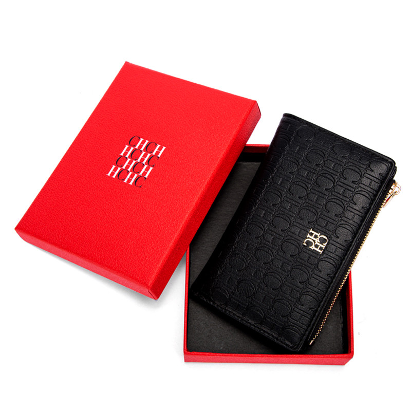 CHCH Einfache quadratische kurze Geldbörse für Damen, kleine Geldbörse, Damen-Geldbörse, Münze, Deluxe-Beutel, Geldbörse, Kartenclip, tragbare Tasche