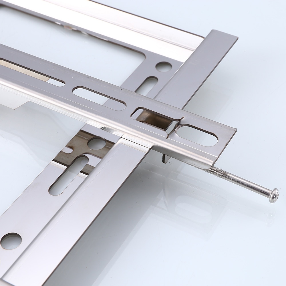Universal TV Wall Mount Flat Screen Stand Fixed Slim Strong Stable TV Bracket Stainless Steel Bracket for TV 17''-32''