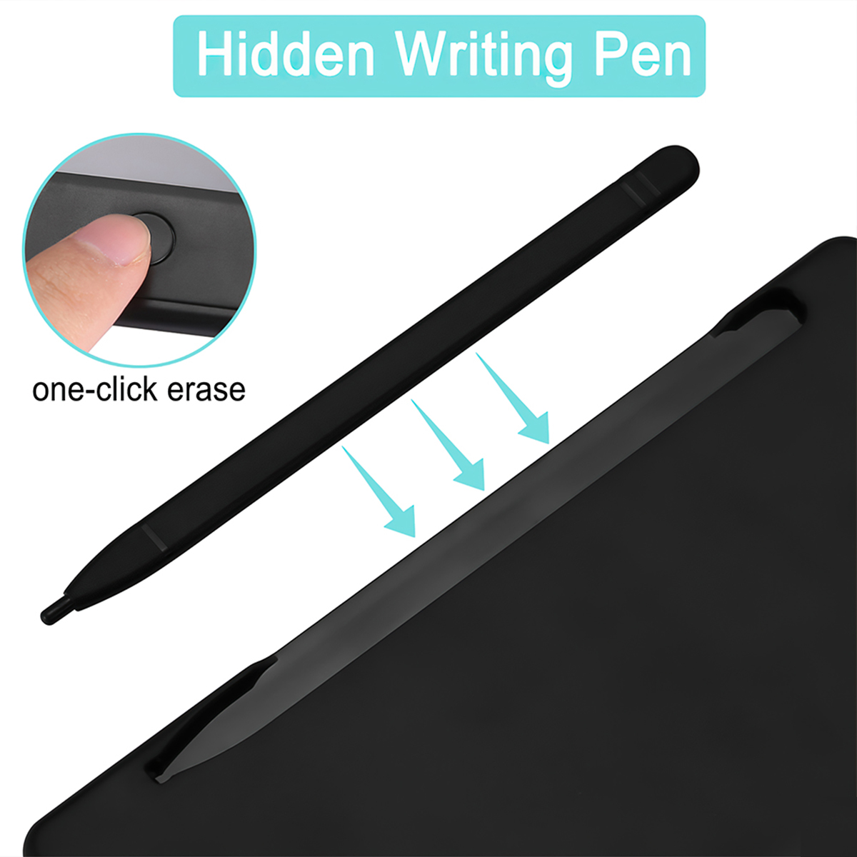 Smart Calculator Foldable Calculator With 6 Inch LCD Tablet Digital Drawing Pad Stylus Pen Erase Button Lock Function