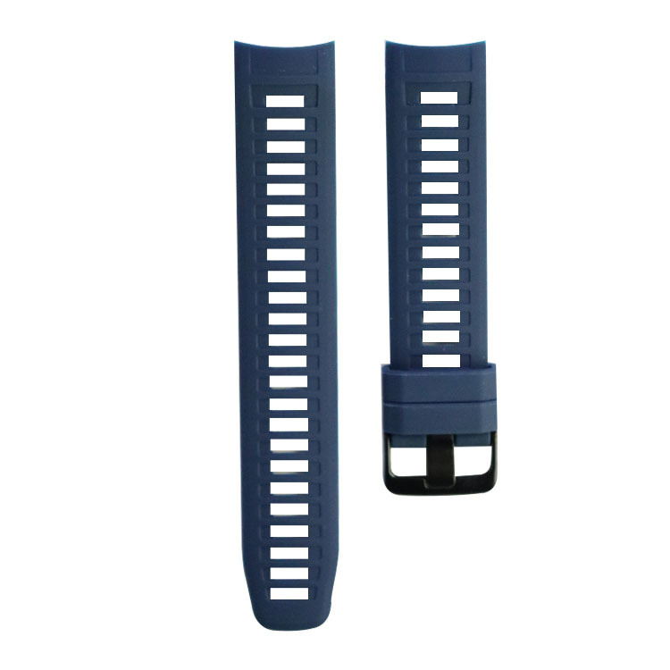 Watchband for Garmin Instinct Silicone Watch Strap fit Instinct 2/Esports/Tide/Solar: Midnight Blue