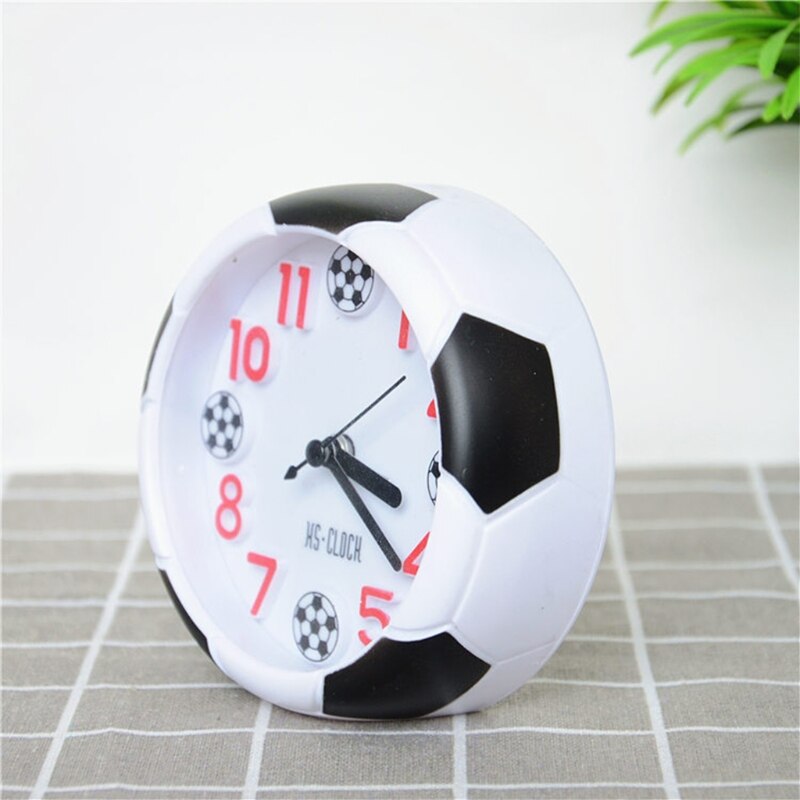 Football Alarm Clock Desktop Alarm Clock Student Desktop Alarm Clock Round Alarm Clock Table Clock Digital Poin