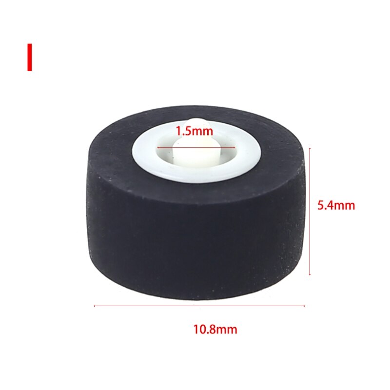 5 uds cartucho Radio Roller Tape grabadora presión Cassette Belt polea Player B85B: I