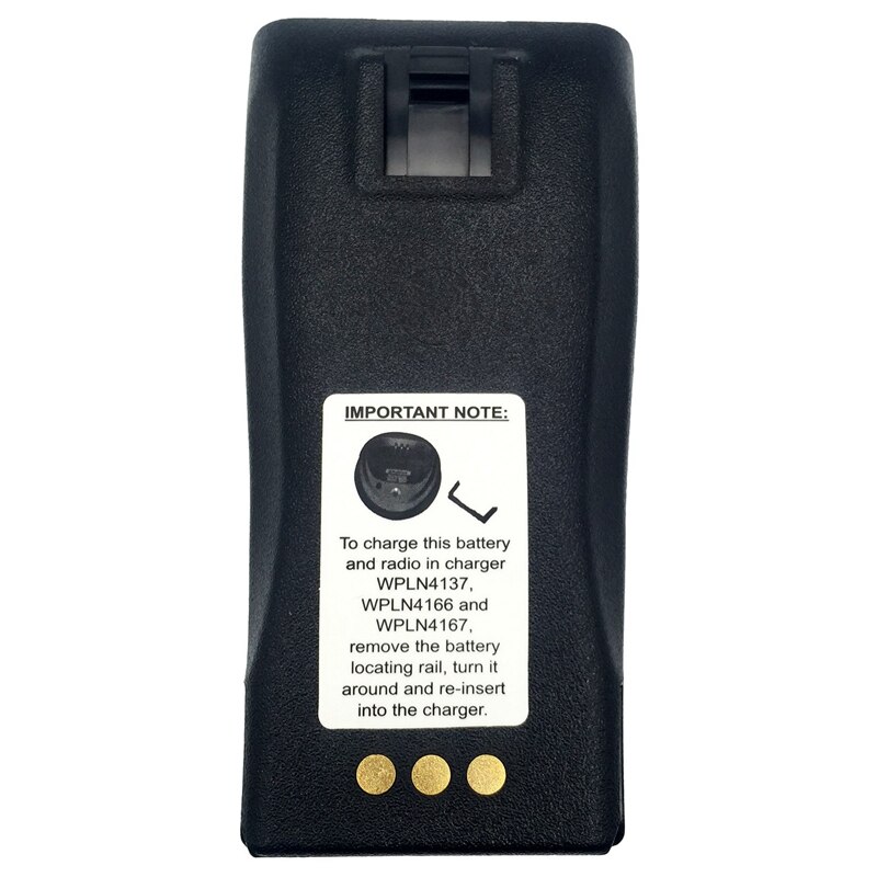 Bateria ni-mh da substituição de Amcl4970-1800-D nntn4970 1500mah com grampo da correia para motorola cp200 cp200xls cp200d