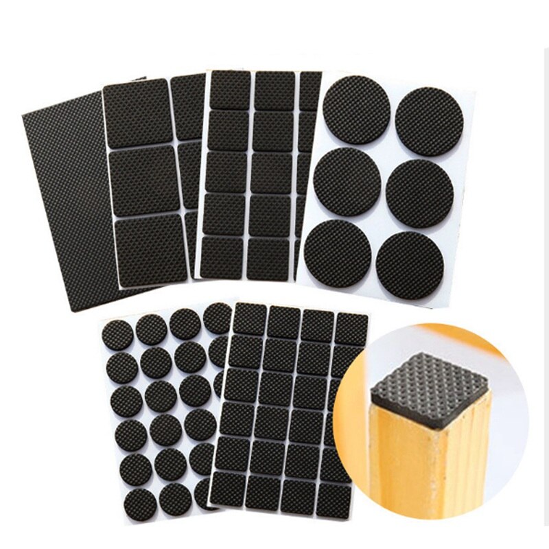 Almohadillas protectoras de goma adhesivas antideslizantes para suelo, almohadillas protectoras para patas de mesa, taburetes de protección para Sillas