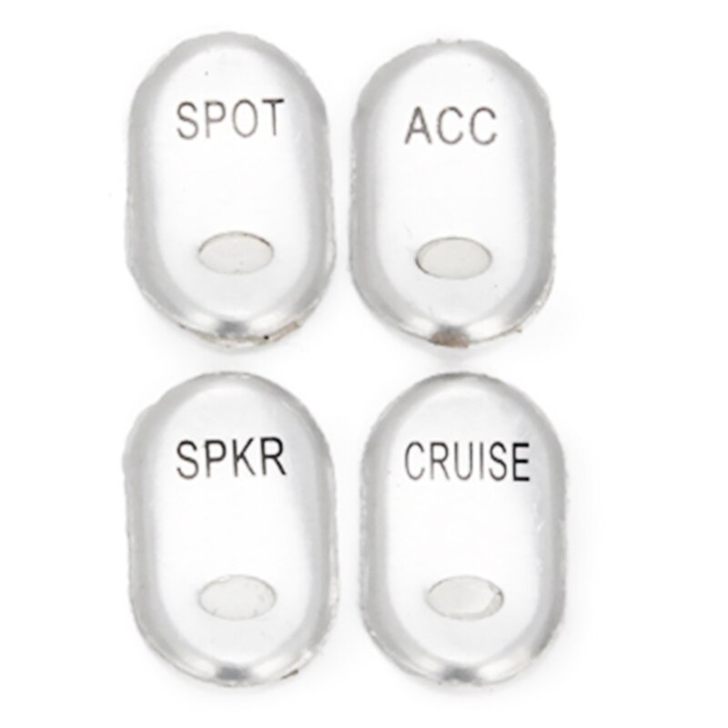 4 Pcs Motorcycle Rocker Switch Cover Button Cover Kit for Electra Road Glide