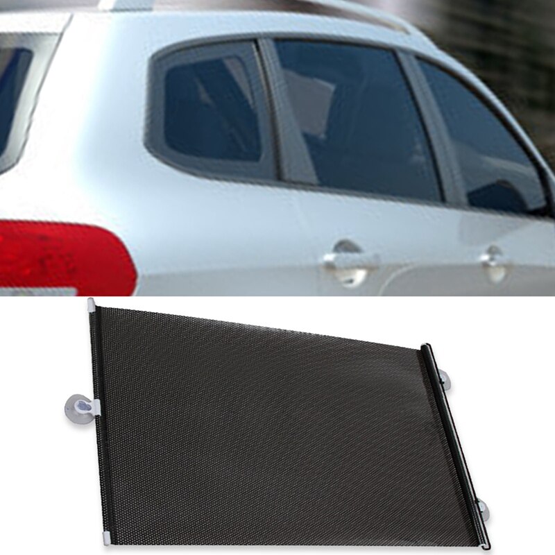 Cubierta retráctil automática para parabrisas de coche, cortina de protección solar, aislamiento térmico Anti-Sol, para verano