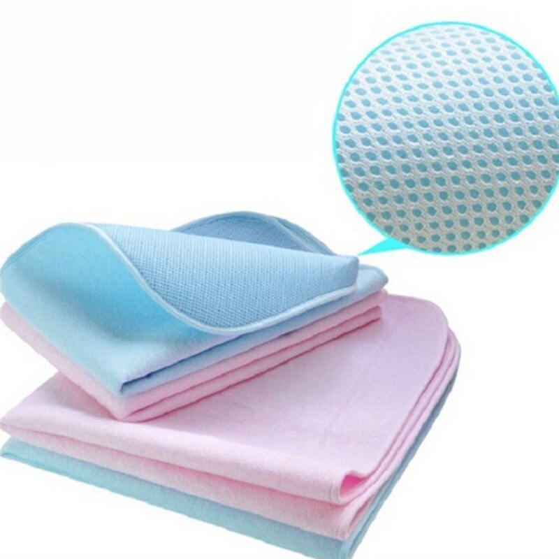 Baby bamboe herbruikbare luiers kinderen waterdichte matras beddengoed luier verschoningsmat drielaags laken verzorgingsmat voor baby's