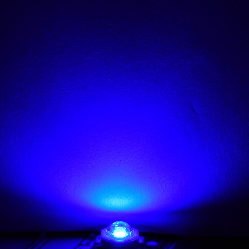 50 Stks/zak Czinelight Fabriek High Power 3V 350ma 1W Blauwe Led Emitting Lamp Kralen Diode