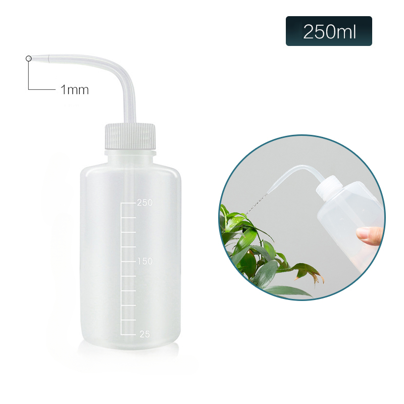 1PC 250/500mL Water Beak Pouring Kettle Succulents Plant Flower Watering Can Squeeze Bottles with Gardening Tools Plant Watering: Yellow
