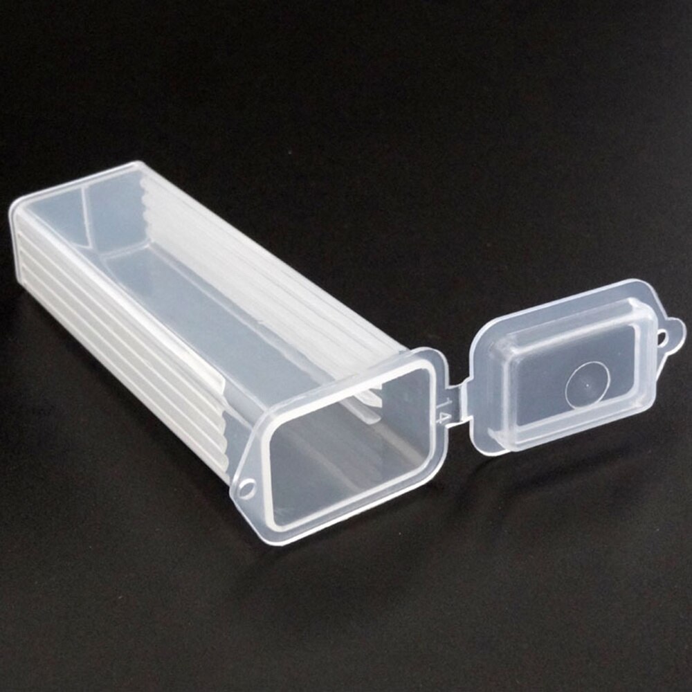 10 PCS PP Durable Opening Slide Mailers Slide Cases Slide Holders Pathological Boxes Slide Storage for Lab School