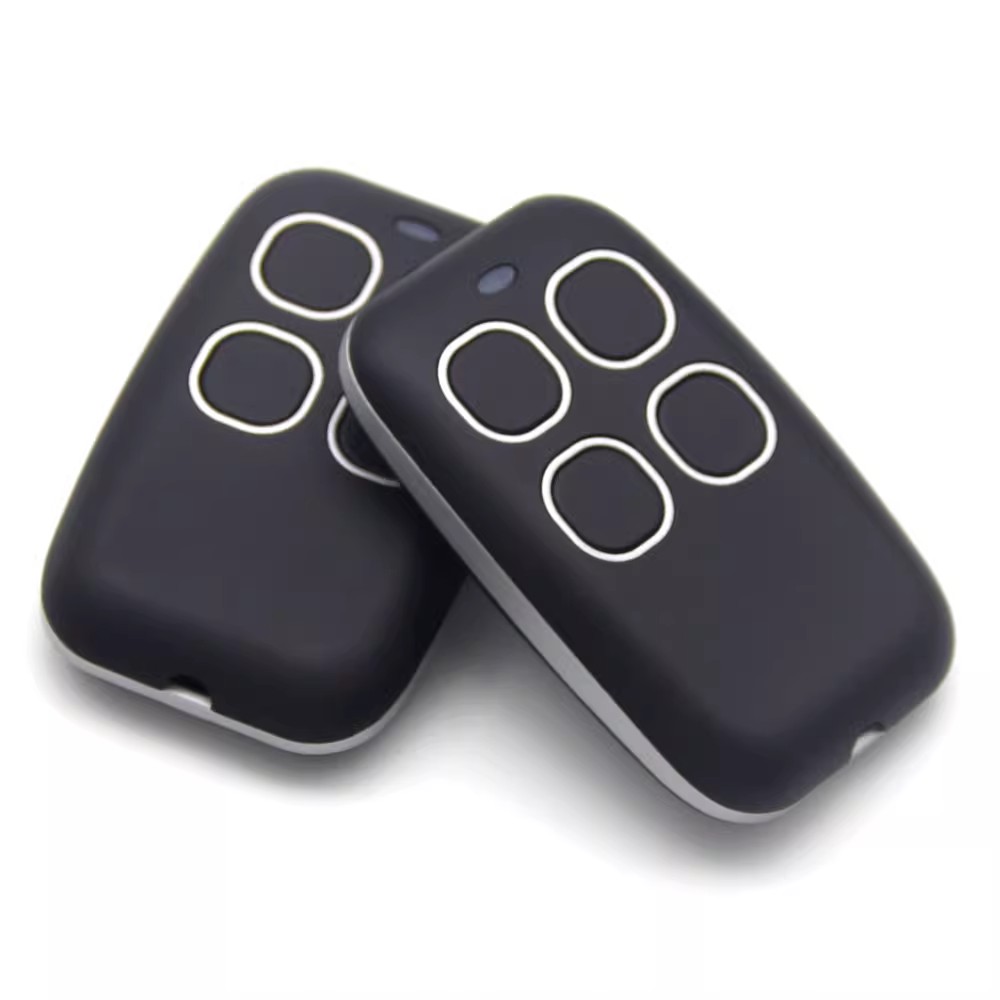 Mando a distancia Universal para puerta de garaje, 4 botones, 433MHz, duplicador de código, clon, llave de puerta, mando, transmisor manual
