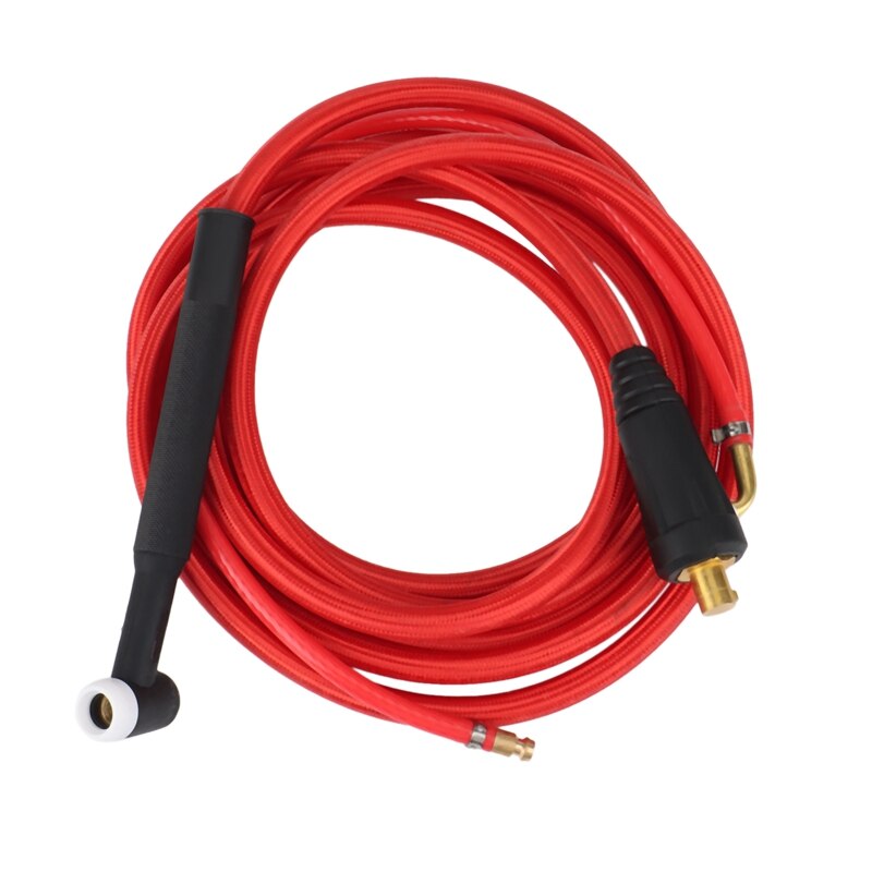 TIG Welding Torch Quick Connector Gas-Electric Integrated Red Hose Cable Wires 4M 35-50 Euro Connector 13.12Ft: Overigen