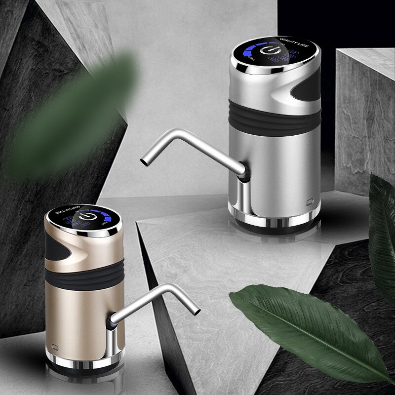 Usb opladning automatisk vanddispenser vandhane bærbar intelligent berøringsvand vandhanen vand drikke maskine vand pumpe enhed