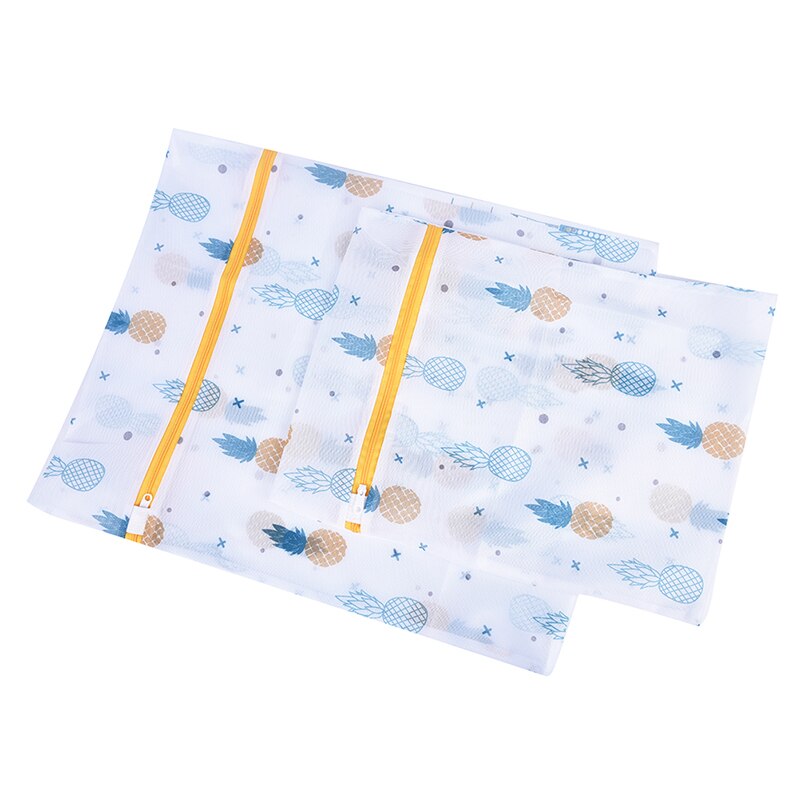 Polyester Zippered Mesh Laundry Bag Washing Net Bag For Underwear Sock Washing Machine Pouch Clothes Bra Bags