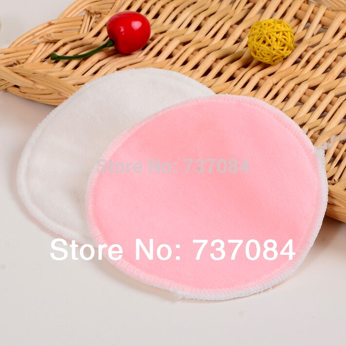 10pcs/lot Organic Bamboo Waterproof Reusable Washable Nursing Pad Breast Pad Feeding Pads, Absorbent Soft Pads for Mom