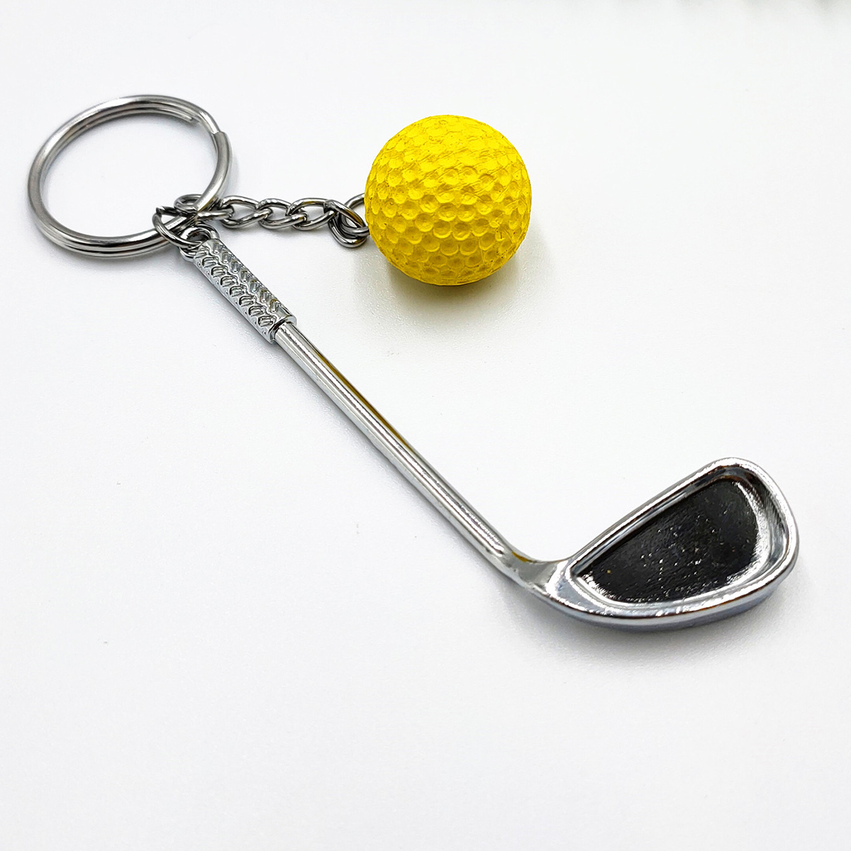 Mini llavero con colgante de raqueta de tenis, bonito llavero deportivo, buscador de anillos, accesorios Holer, para fanáticos de adolescentes: Rojo