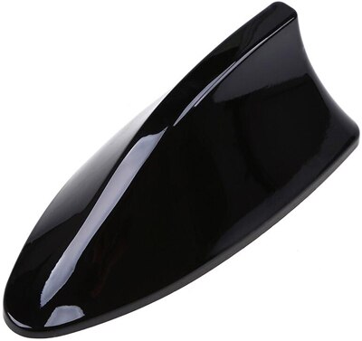 Car Stickers Car Shark Fin Antenna for BMW e46 e90 e39 f30 f10 e36 e60 x5 e53 f20 e34 accessories: Black