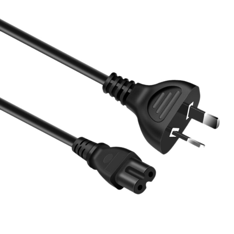 Power Cord,2 Pin Plug 1.5M 2.5A/250V Computer Power Cord Ac Power AC Adapter for Laptop Notebook/Computer(AU Plug)