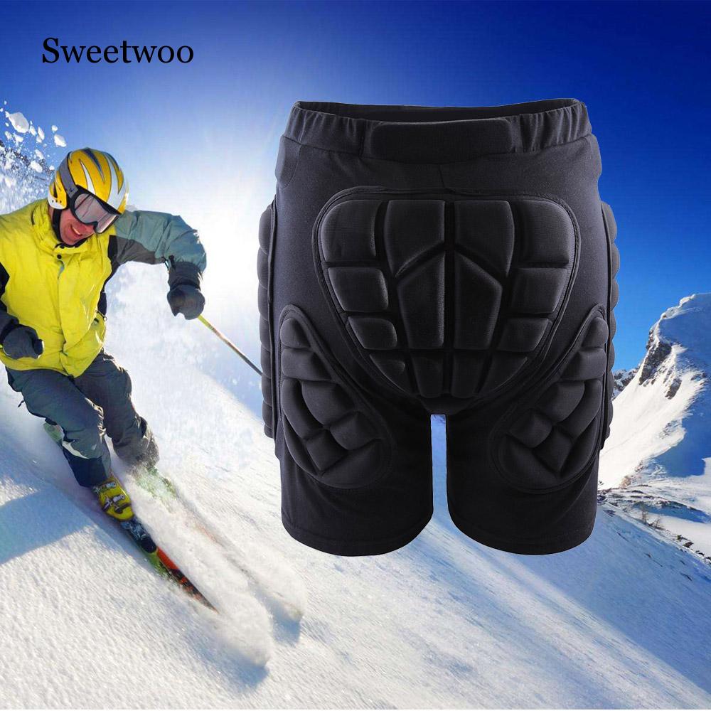 Sweetwoo vinter xxs -3xl udendørs sports ski skøjte snowboard beskyttelse skiløb beskytter skøjteløb beskyttende hofte polstret shorts
