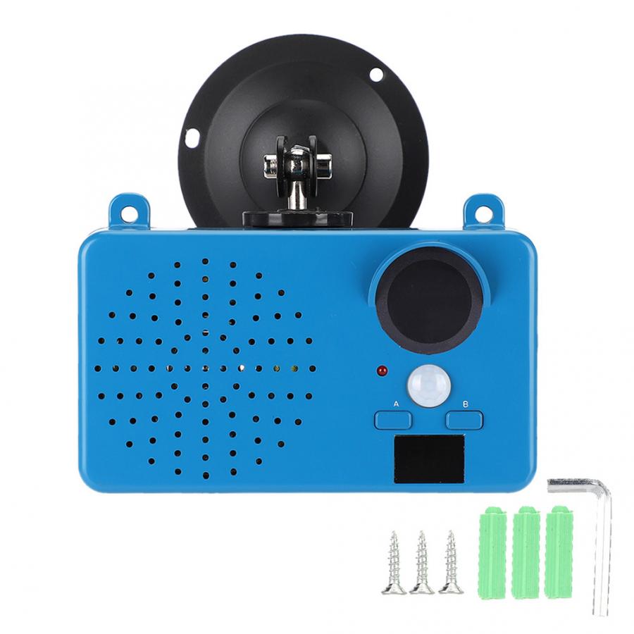 Voice Prompter Warning Waterproof Infrared Body Sensor for Construction Site Shop Entrance Trash Classification Infrared Body