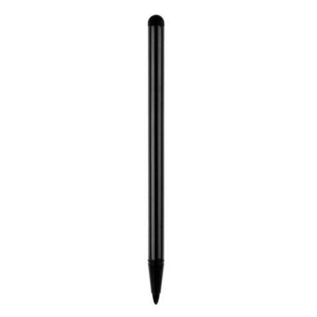 7.0 Dual-purpose metal stylus capacitive screen resistive screen dual-purpose touch pen navigation mobile phone universal stylus: 1PC Black
