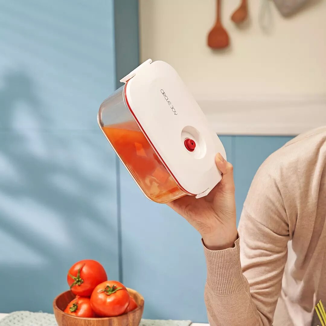 Cirkel Vreugde Bacteriostatische Lock Verse Intelligente Vacuüm Vers Houden Lunch Box Set