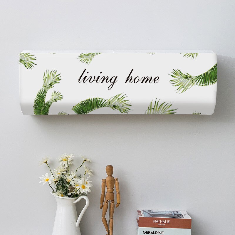 Elastische Airconditioner Cover Wandmontage Airconditioning Stofkap Stretch Airconditioning Protector Woonkamer Decor: C dust cover / 2HP 86x23x30cm