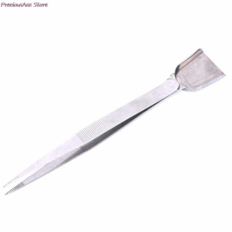 16 centimetri di Diamante Professionale Pinzetta Con Ramaioli Pale Per Perline Gemma Dei Monili Strumento