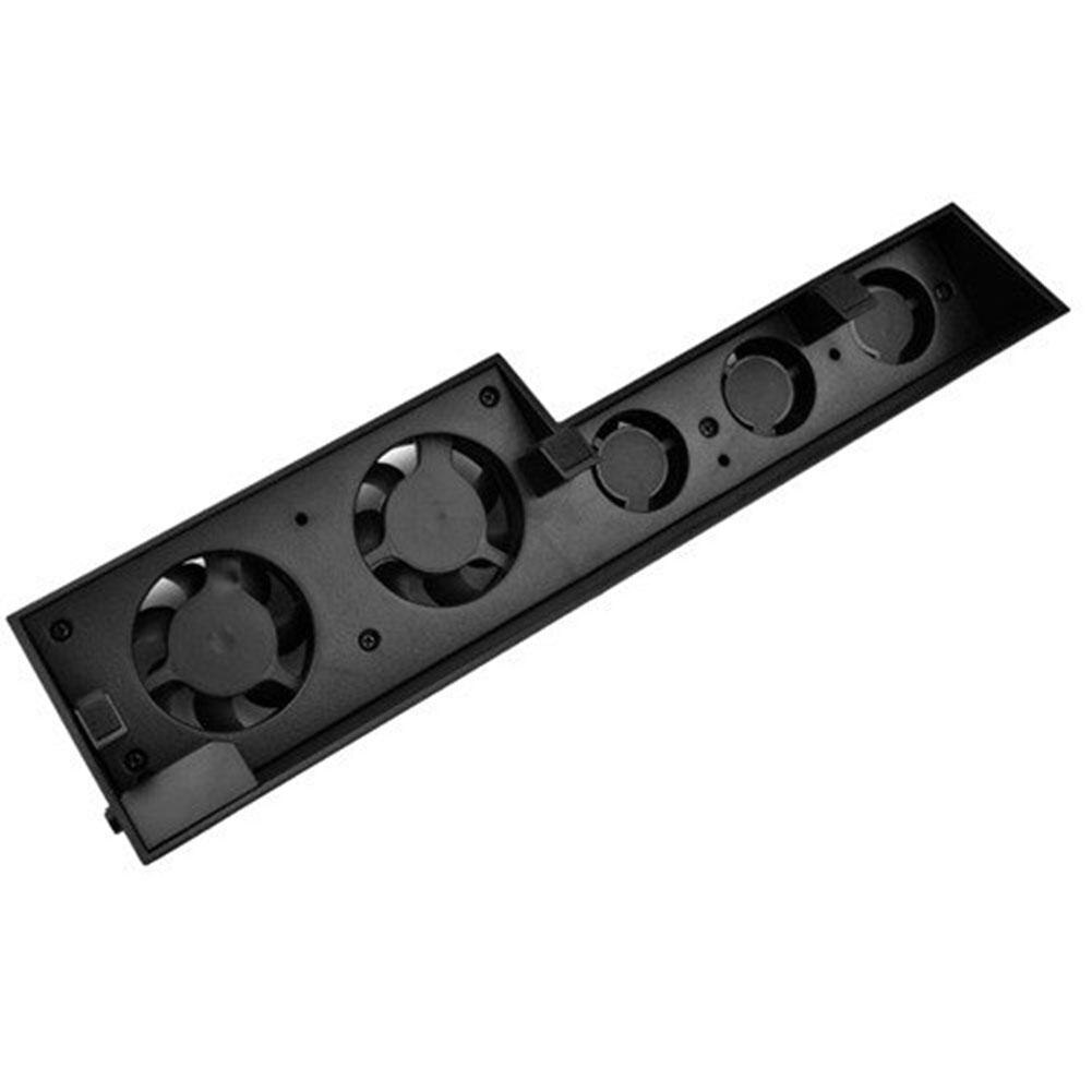 EastVita-ventilador de refrigeración con Control de temperatura externo, Enfriador de 5 ventiladores USB para Sony PS4, PlayStation 4, con Cable de carga r30