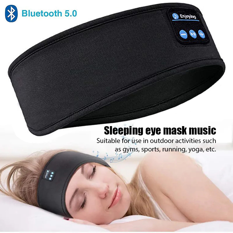 Auricolare bluetooth wireless fascia per dormire 5.0 auricolari mascherina per dormire auricolari bluetooth musicali tws cuffie sportive wireless