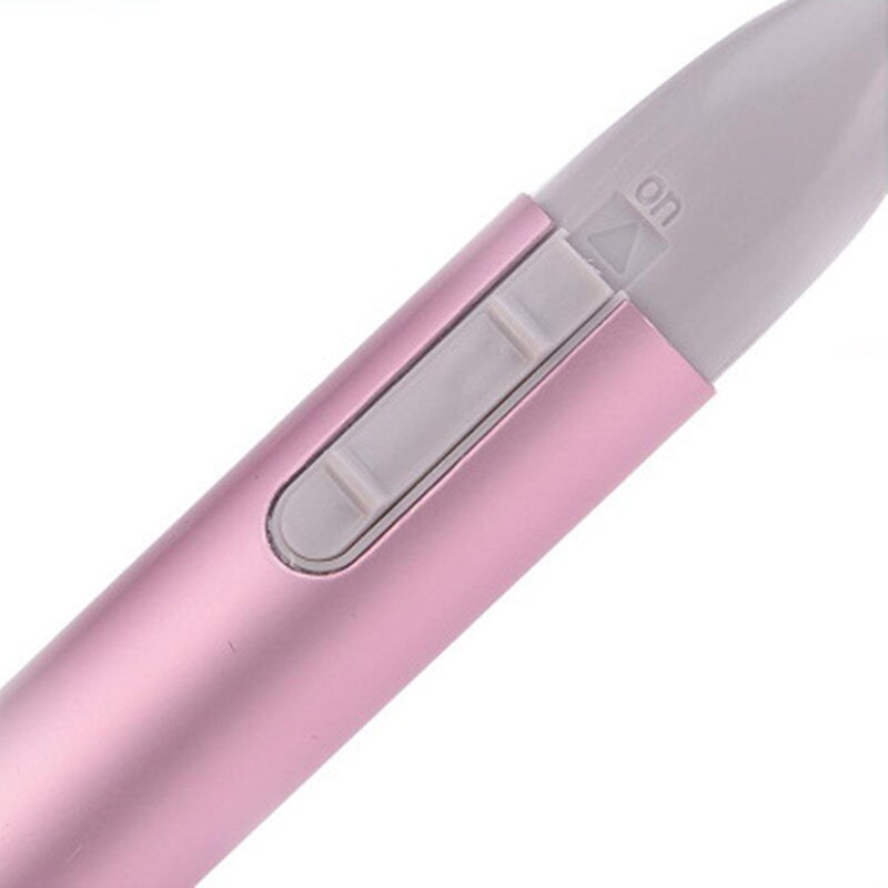 2Pc Vrouwen Elektrische Wenkbrauw Trimmer Gezicht Lichaam Been Oksel Droge Batterij Wenkbrauw Cleaner Epilator Wenkbrauw Haar Remover Brow Scheermes