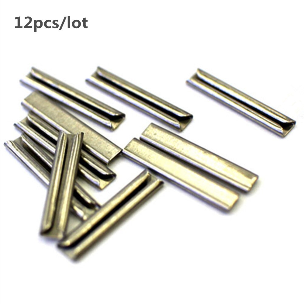 Railway Train 1:87 HO Scale Model Track Connector Connection Piece Alloy For Model Train Scene Sand Table Layout: 12pcs