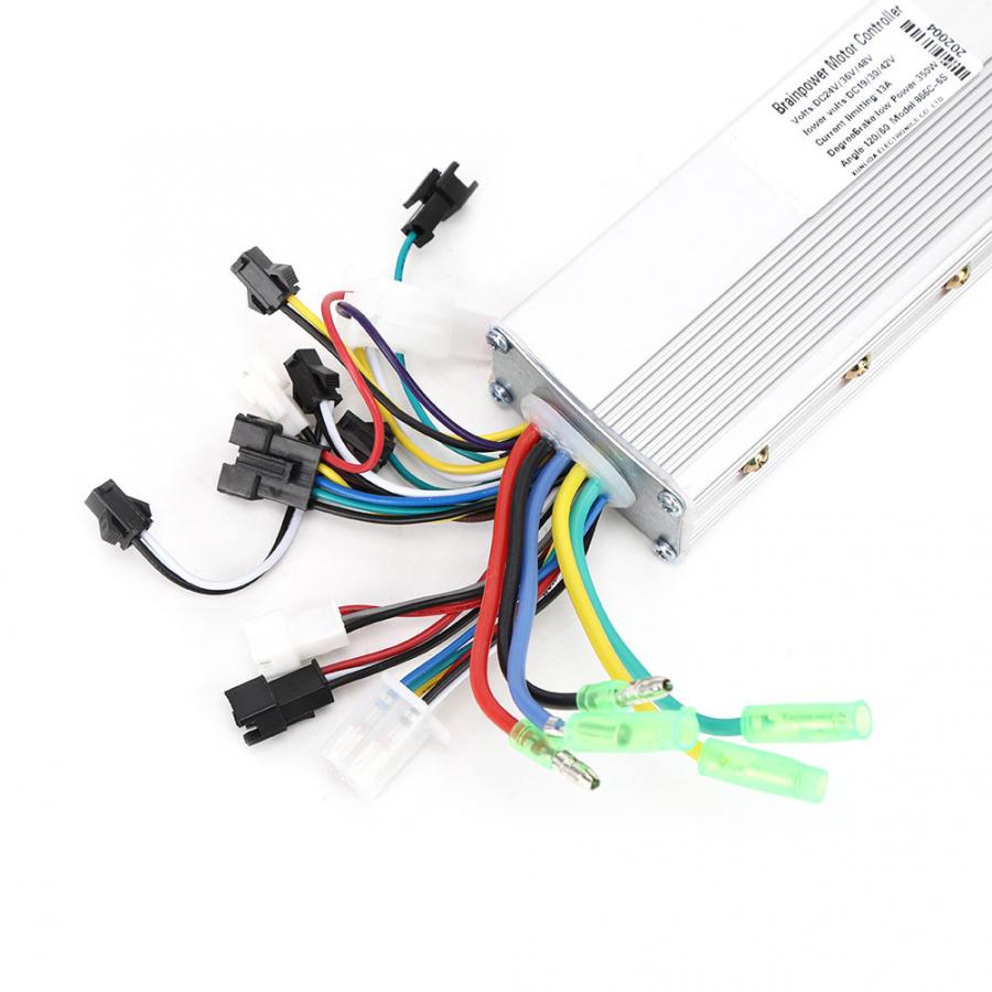 Elektrische Fiets Controller Lcd Display Set 24V 36V 48V 60V 250 350W E-Bike scooter Motor Controller Spanning Snelheid Display