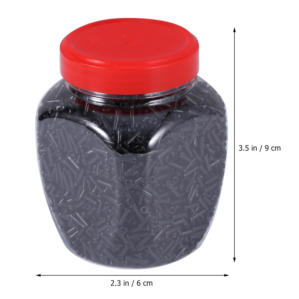 1 Box Badminton Racket Guard Tube Nylon Badminton Racket Racquet Grommets Eyelets String Protector Sports Supplies for Sports (B