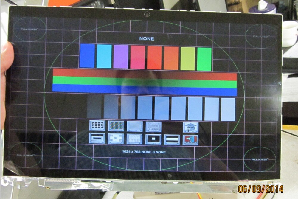Original lcd display for dell xps 14z screen LP140WH6 TJA1 14" F2140WH6 Laptop LCD Screen