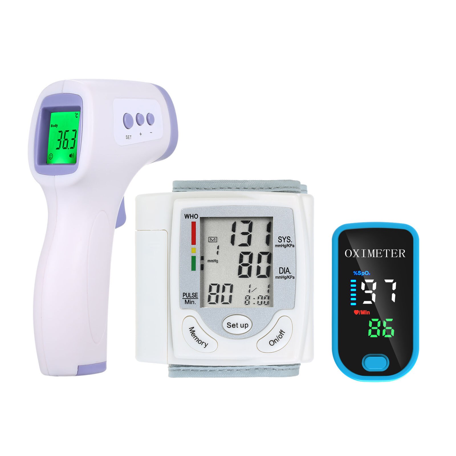 Elektronische Bloeddrukmeter Met Voice Functie Automatische Intelligente Pols Bloeddrukmeter Bloeddruk Meetinstrument: C-MD670