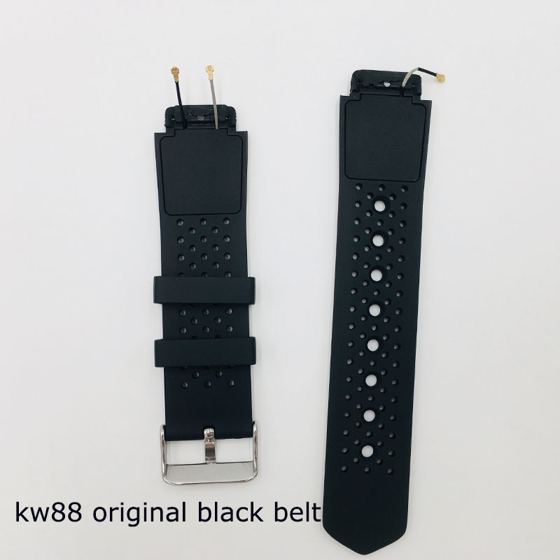 best verkopende originele band voor kw88 smart watch telefoon horloge saat riem vervanging horlogeband voor kw88 pro smart watch
