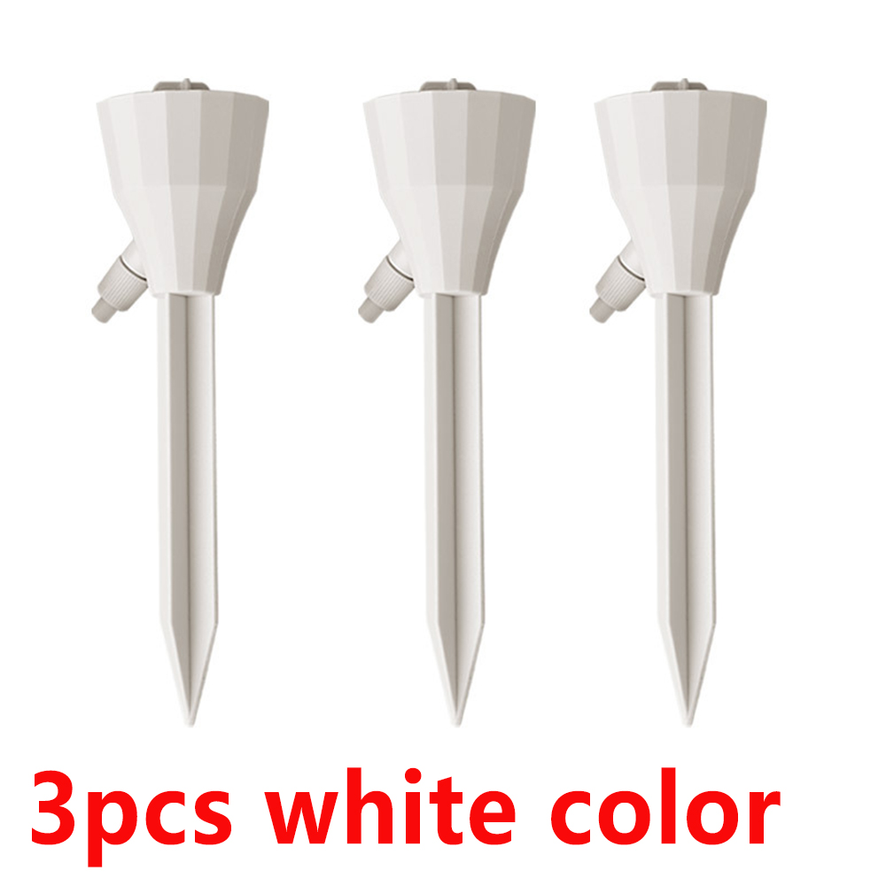 Adjustable Drip Irrigation System Automatic Self Watering Spikes for Plants Indoor Outdoor Potted Plants Irrigation System1-3pcs: Yellow